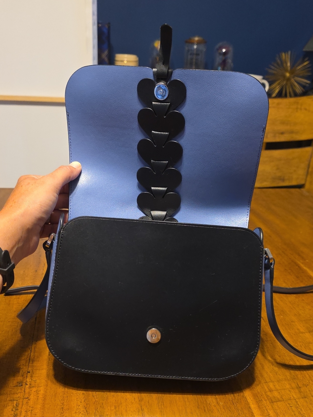 Kate Spade Nadine Woven Spade Medium Flap Shoulder Bag - Picture 12 of 16